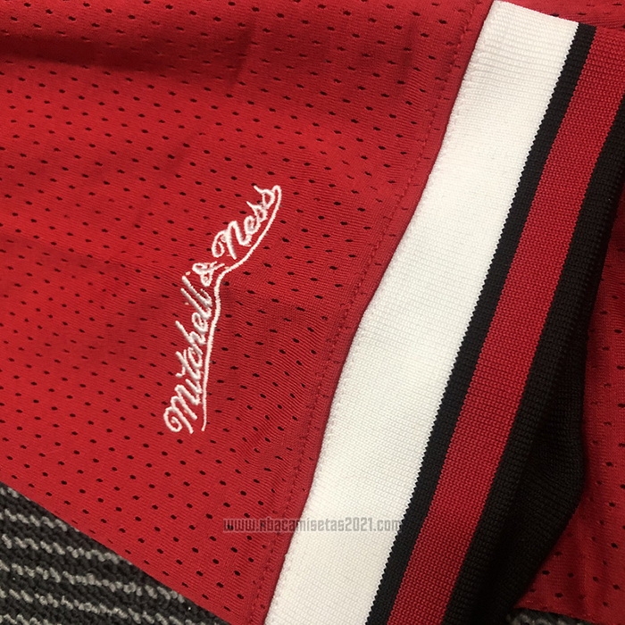 Camiseta Manga Corta Chicago Bulls Scottie Pippen #33 Rojo